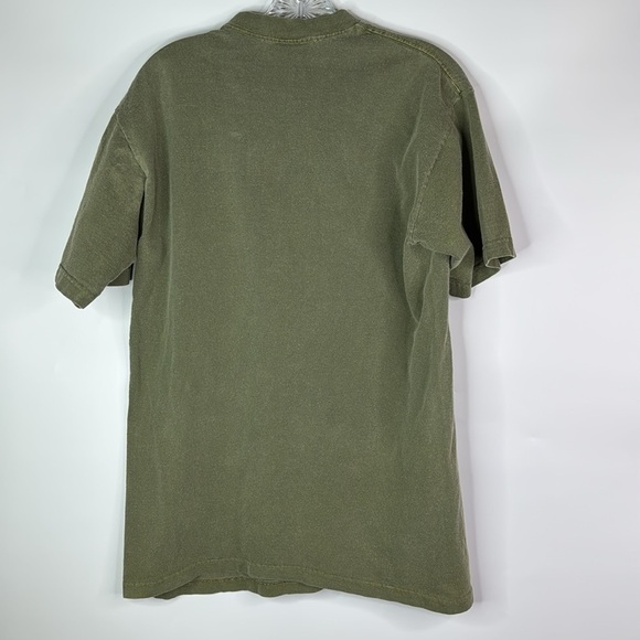 Vintage Quality Goods Juneau Alaska Graphic Olive Green T-Shirt Large - Picture 4 of 9